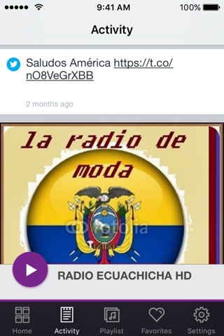 Radio Ecua chicha HD screenshot 2
