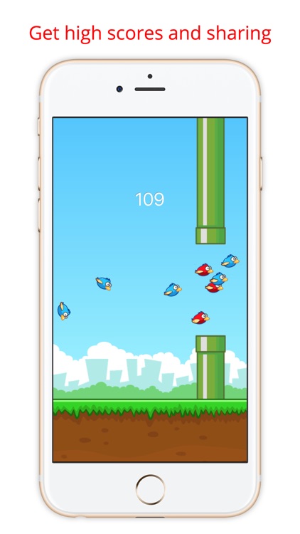 Flappy Smash, free smash bird game from original monster bird games