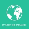 St Vincent and Grenadines Offline Map : For Travel