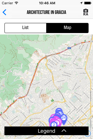Rutes Gràcia - Descobreix Barcelona fent itineraris per aquest districte amb mapes offline screenshot 4