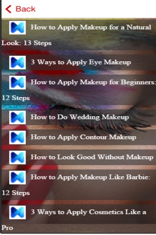 Makeup Ideas - Learn How to Put on Makeup screenshot 2