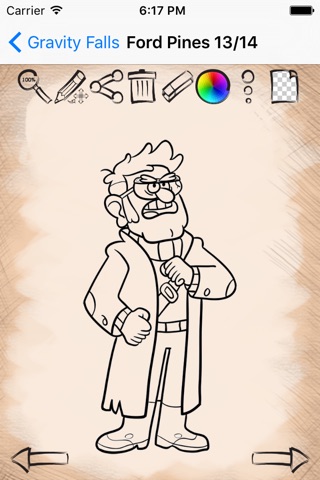 Learn How to Draw Gravity Falls Version screenshot 4
