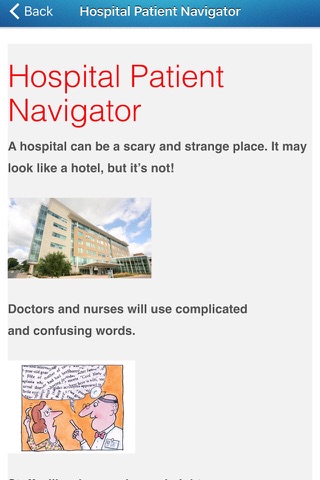 Hospital Patient Navigator screenshot 2