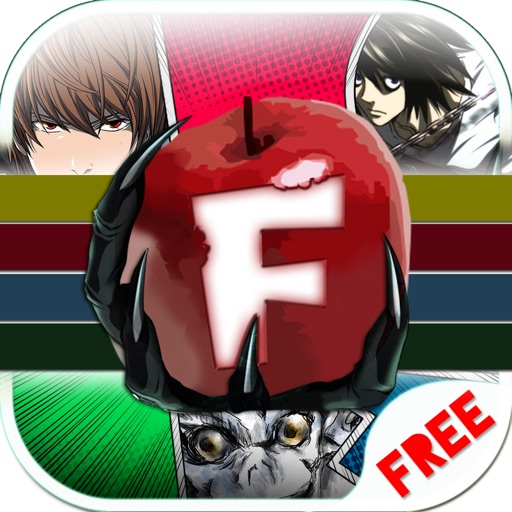 Fonts Shape Manga & Anime : Text Mask Wallpapers Themes For Free – “ Death Note Edition ” icon
