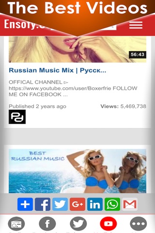 Russia radio player - Tunein to Russian music from live Russian radios fm stations screenshot 2