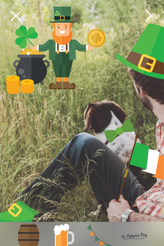 LuckLuckLuck - St Patricks Irish Pride Everyday FREE Photo Stickers screenshot 4