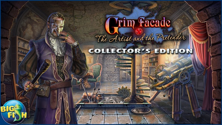 Grim Facade: The Artist and The Pretender - A Mystery Hidden Object Game screenshot-4