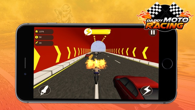 Daddy Moto Racing - Use powerful missile to become a motorcy(圖5)-速報App