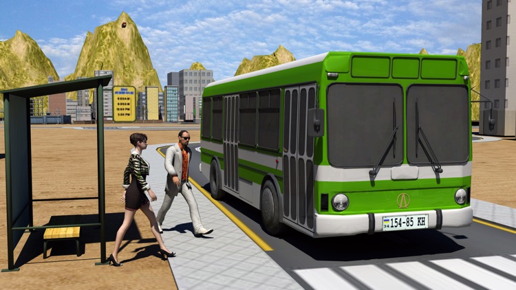 Grand City Driving Bus 3d Parking  Simulator