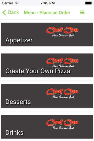 Chef Chu - Fine Chinese Food screenshot 3