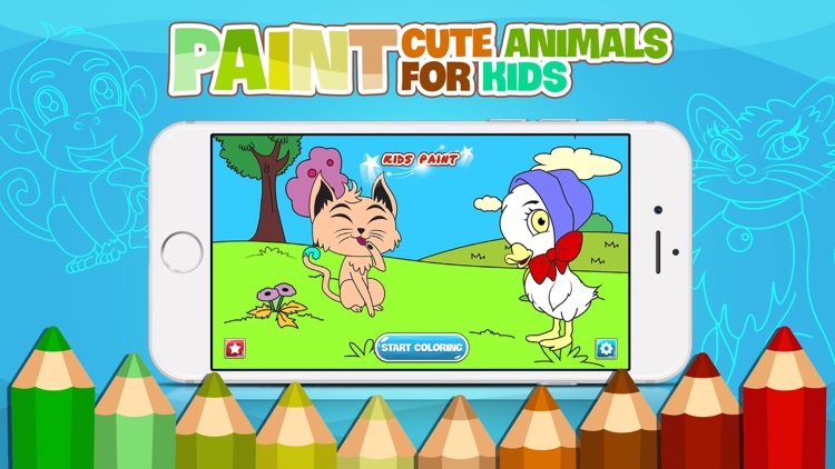 KidsPaint - Coloring Cool Animals to Relax