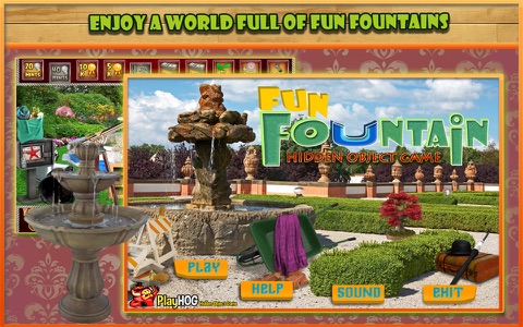 Fun Fountain Hidden Objects screenshot 4