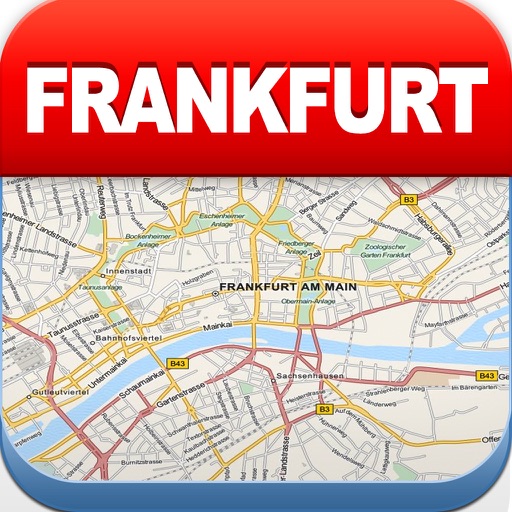 Frankfurt Offline Map - City Metro Airport icon