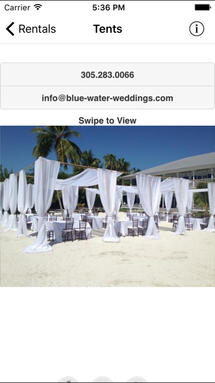 Blue Water Weddings screenshot-3