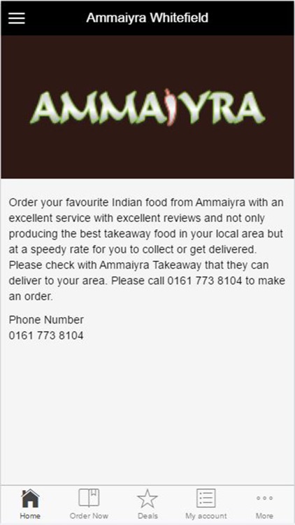 Ammaiyra Takeaway Whitefield