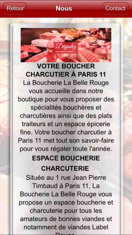 Boucherie La Belle Rouge