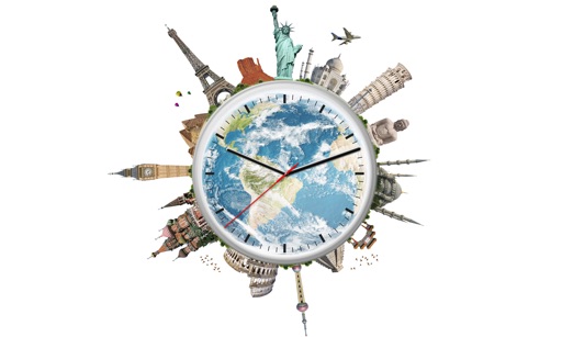 World - Time - Clock icon