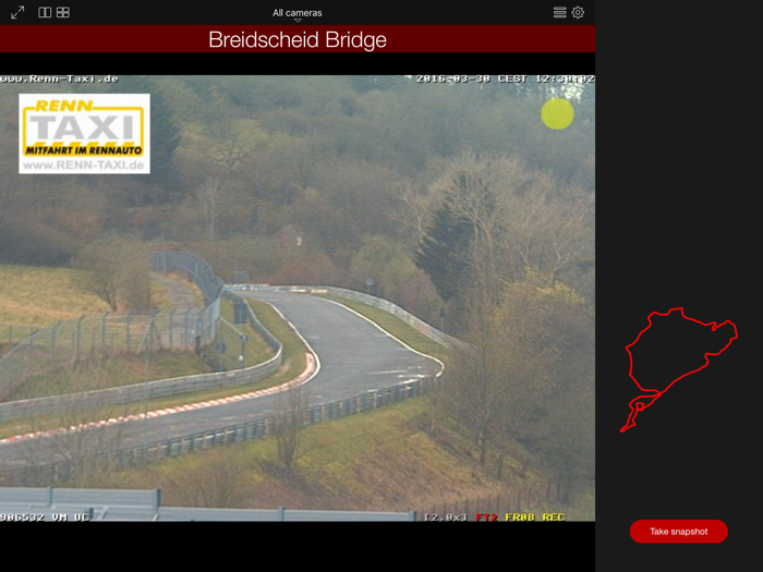 Nürburgring Cameras