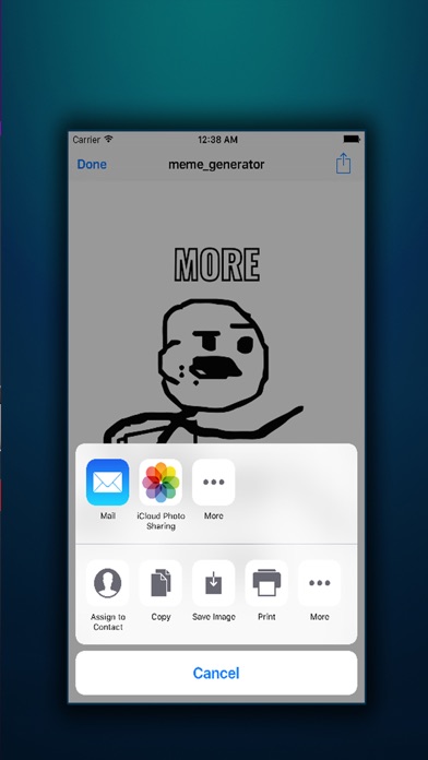How to cancel & delete MemeGen  - Simple Meme Generator App To Create Your Own Meme from iphone & ipad 4