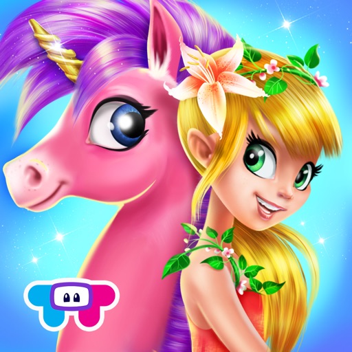 Princess Fairy Rush - Pony Rainbow Adventure icon