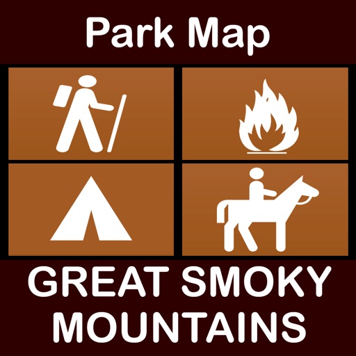 Great Smoky Mountains National Park : GPS Hiking Offline Map Navigator