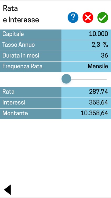 Calcolo Rate e Interessi