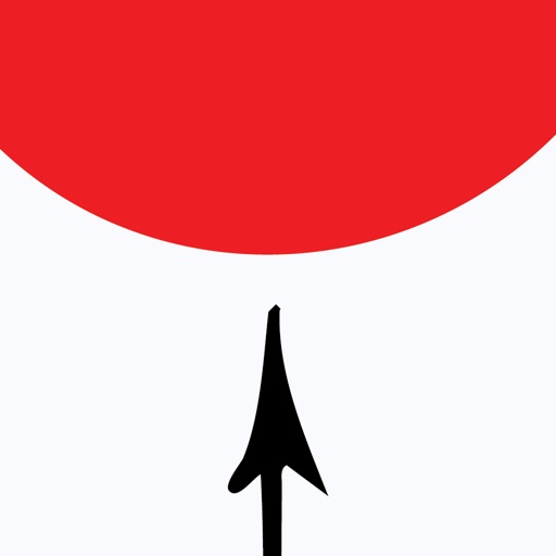 Shot the Red Ball - The free and simple super casual hand eye coordination game iOS App