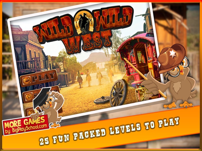 Wild Wild West Hidden Object Games