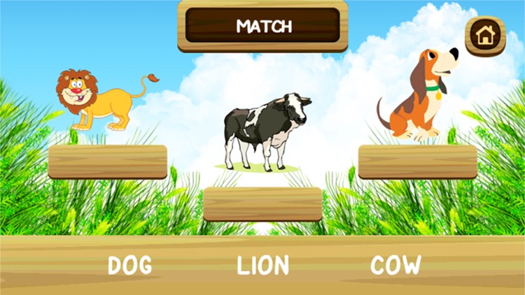 Animal Vocabulary Words English Language Learning Game for Kids screenshot-4