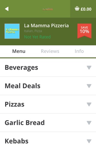 La Mamma Pizzeria screenshot 3