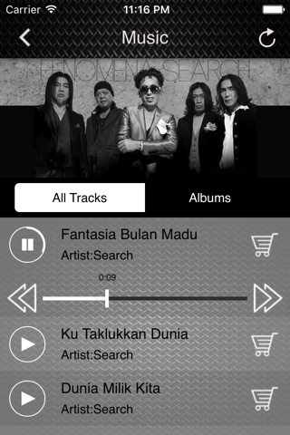 Search - Malaysian Rock Band screenshot 2