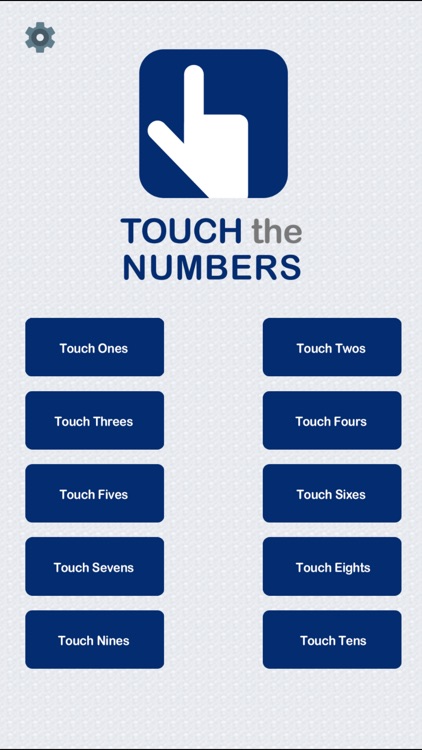 Touch the Numbers in Sequence