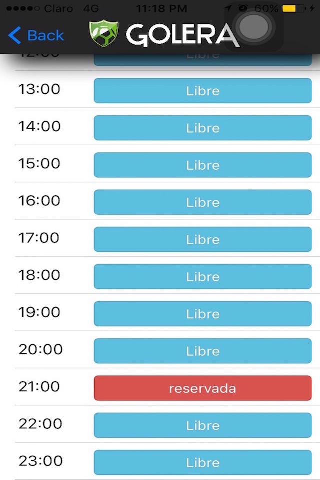 AdminGolera - Gestiona tus canchas screenshot 2