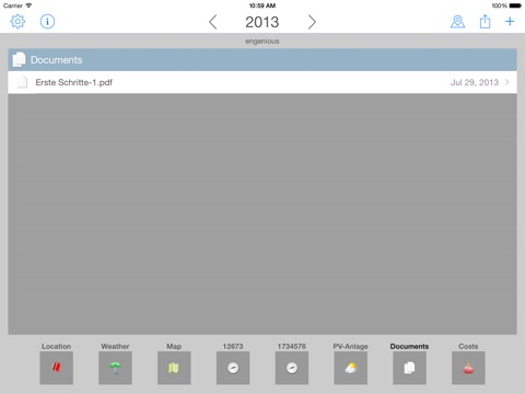 eng.Energy - Meter readings for iPad screenshot 2