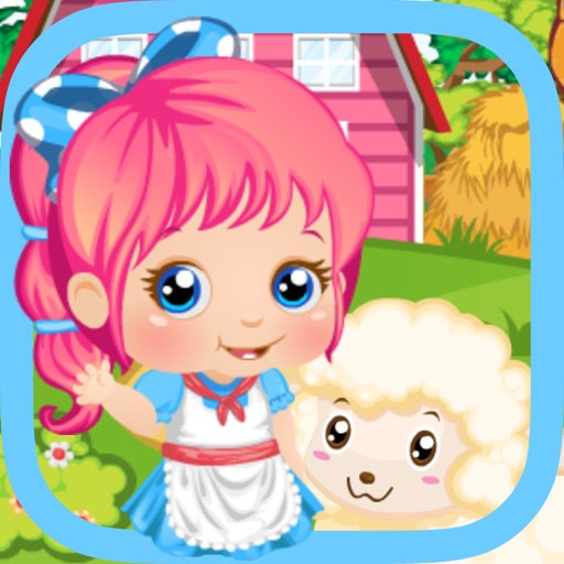 Baby Love Farm Fun Girl Princess Farm Pets Free Games icon