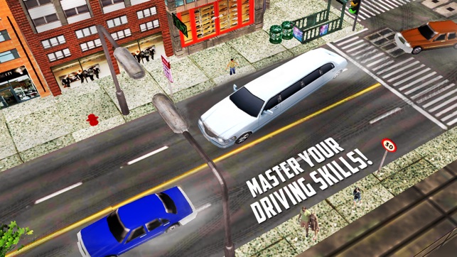 Luxury Limousine Taxi City Car Driving 3D(圖5)-速報App