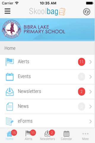 Bibra Lake Primary School - Skoolbag screenshot 2