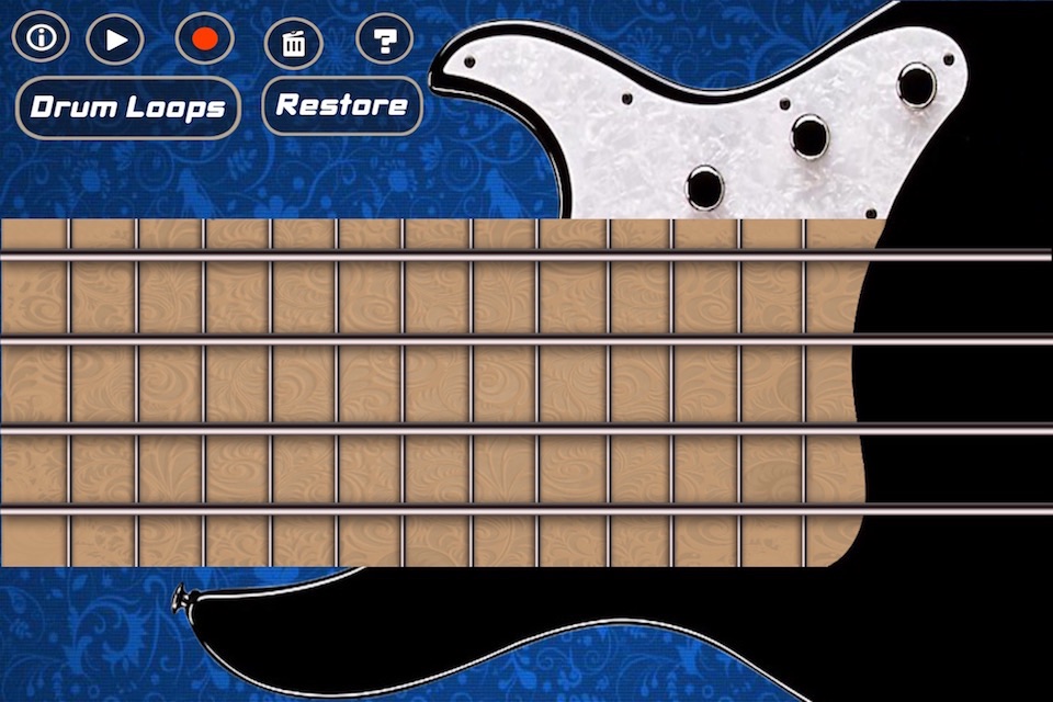 Electric Bass Guitar screenshot 2