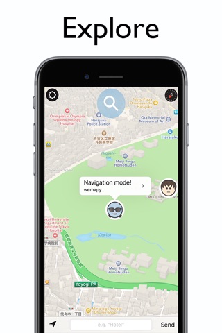 Wemapy - Chat Navigation App screenshot 3