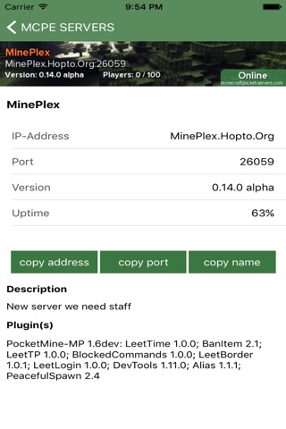 Best Servers for Minecraft PE (Multiplayer Servers for Pocket Edition) screenshot 4