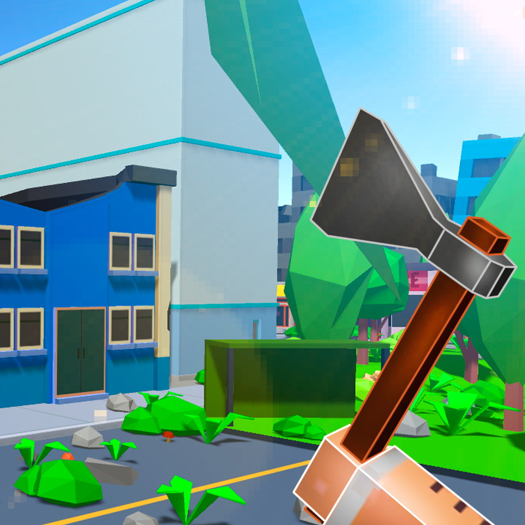 Get Pixel City Survival Simulator 3D for iOS, iPhone, iPad Aso Report