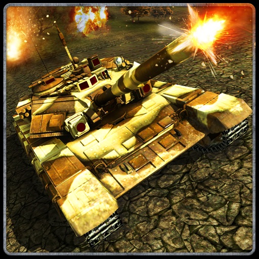 Modern Tank War 3D – A world war modern tanks battle against enemy panzer icon