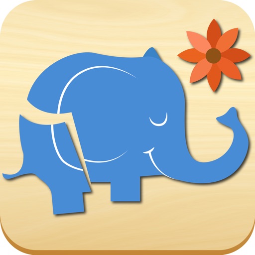 Puzzle Animals for Kids Icon