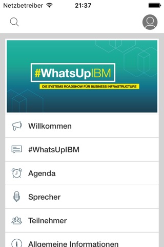 #WhatsUpIBM screenshot 2