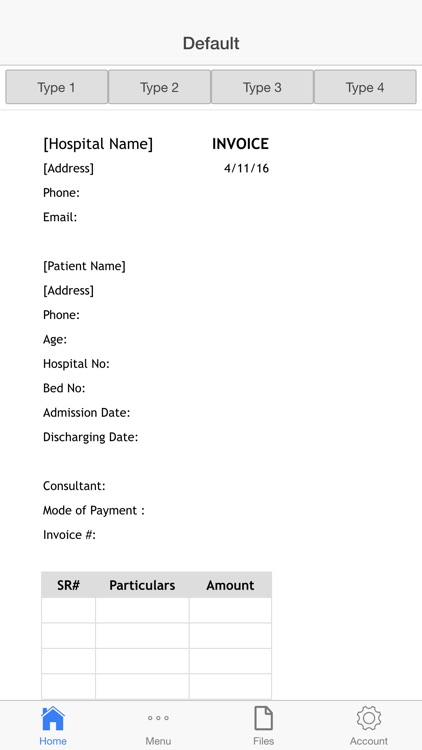 Medical Invoice screenshot-3