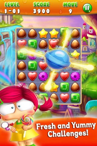 Connect Candy Adventure- Match 3 Mania screenshot 2