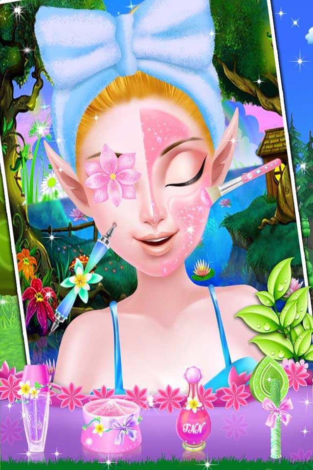 Fairy Princess Spa Salon - Girls games screenshot 2