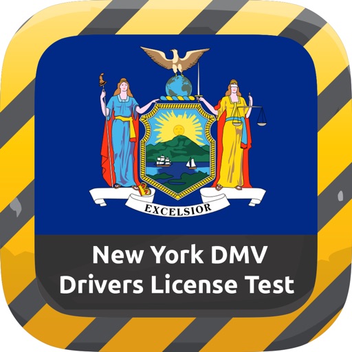 New York DMV Drivers License Handbook & NY Signs Flashcards