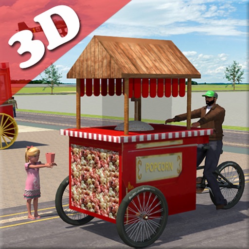 Popcorn Hawker 3d Simulator iOS App