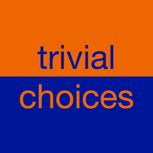 Trivial Choices - decisions that don't matter! Icon